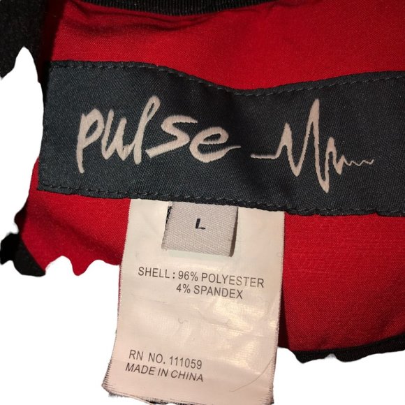 Pulse M red zip up lightweight jacket L - Picture 2 of 4